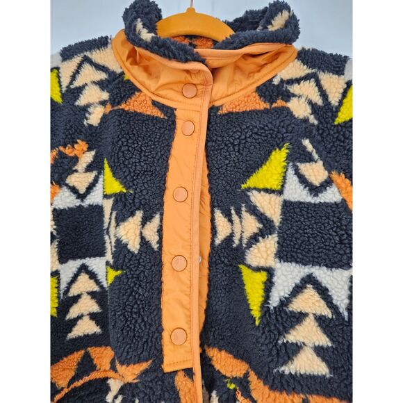 Free People NWT FP Movement Fleece Rocky Ridge Jacket in Night Sky XS - Picture 8 of 10